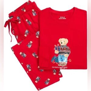 Polo Ralph Lauren Men’s XS Red Holiday Pajama Set